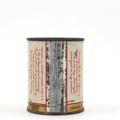 Country Club STOUT Malt Liquor 8 Ounce Flat Top 240-28
