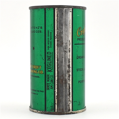 Croft Ale Flat Top 3 PRODUCT 52-24 EXCELLENT