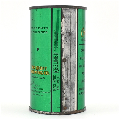 Croft Ale Flat Top 6 PRODUCT 52-22