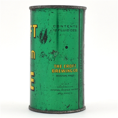 Croft Ale Flat Top NON-OI 52-18