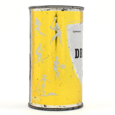 Drewrys Beer Sports Series Flat Top SOUTH BEND YELLOW 56-9