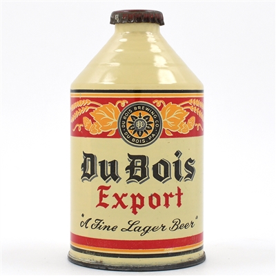 Du Bois Export Beer Crowntainer CREAM 193-5 EXCELLENT