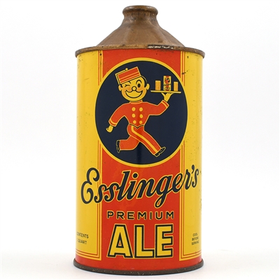 Esslingers Premium Ale Quart Cone Top 208-10