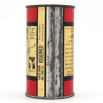 Falls City Beer Instructional Flat Top NON-IRTP 61-29 USBCOI 259