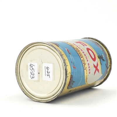 Fox De Luxe Beer Flat Top BROWN TEXT 65-23