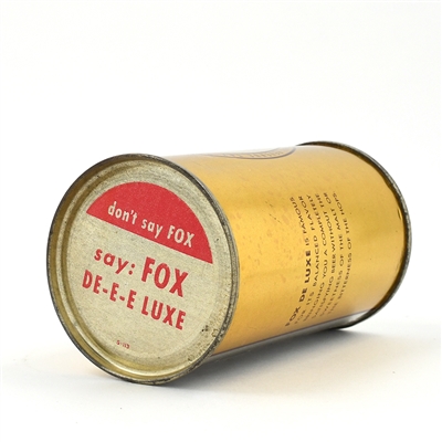 Fox De Luxe Beer Flat Top IRTP BRILLIANT 65-5 VANITY LID