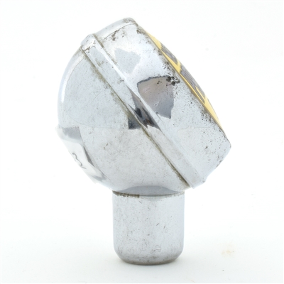National Premium Beer 1930s Chrome Ball Tap Knob