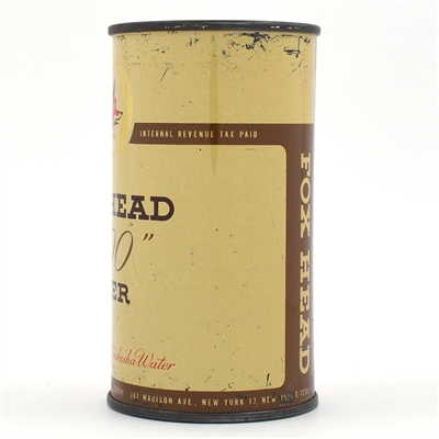 Fox Head 400 Beer Flat Top IRTP 66-7