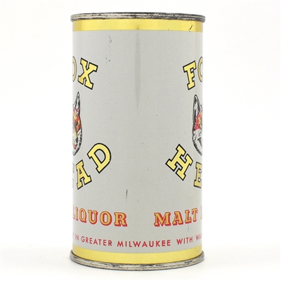 Fox Head Malt Liquor Flat Top 66-17 NEAR MINT