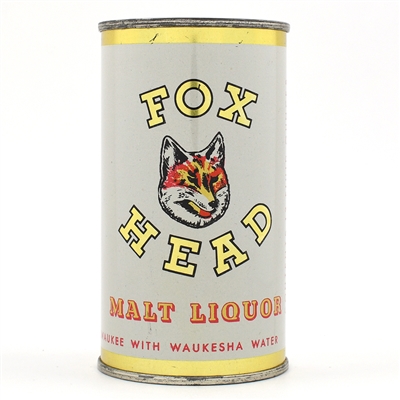 Fox Head Malt Liquor Flat Top 66-17 NEAR MINT