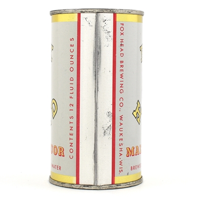 Fox Head Malt Liquor Flat Top 66-17 NEAR MINT