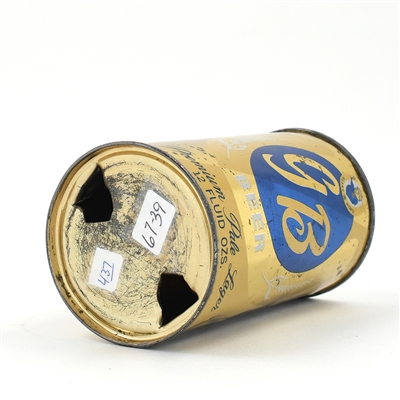 GB Grace Bros Beer Flat Top 67-39 SCARCE