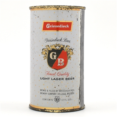 GB Griesedieck Bros Beer Flat top 76-33 VANITY LID
