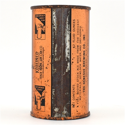 Genesee 12 Horse Ale Instructional Flat Top OTHERS PENDING 68-17 USBCOI 321