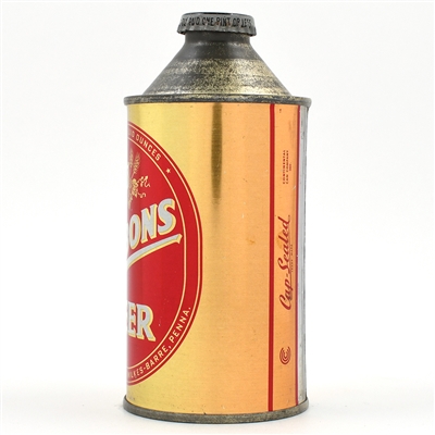 Gibbons Beer Cone Top 164-27 SQUEAKY CLEAN