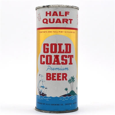 Gold Coast Beer 16 Ounce Flat Top 229-28 SHARP