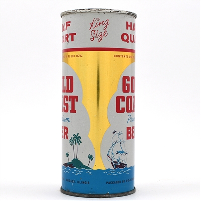 Gold Coast Beer 16 Ounce Flat Top 229-28 SHARP
