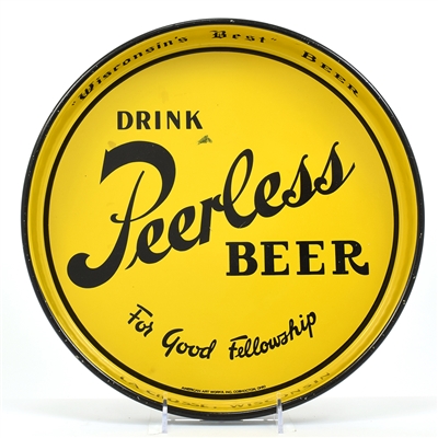 Peerless Beer 1940s Serving Tray