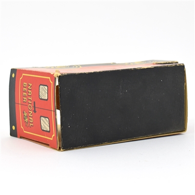 National Beer 1960s Small Cardboard Foldup Truck