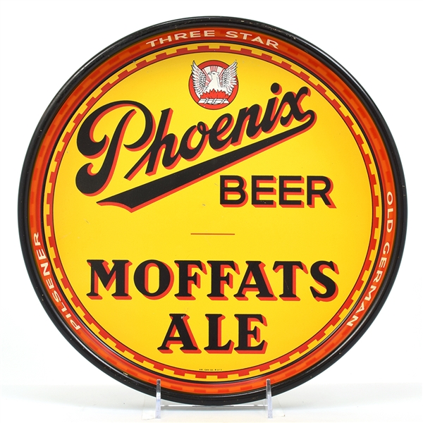 Phoenix Beer Moffats Ale 1940s Serving Tray EXCELLENT