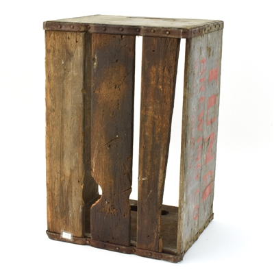 Tuna Brewing Co 1930s Wood Bottle Crate WEST PALM BEACH FLORIDA RARE