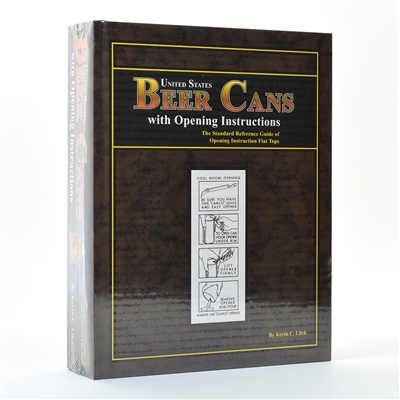 United States Beer Cans With Opening Instructions Reference Guides Vols 1 and 2 NEW