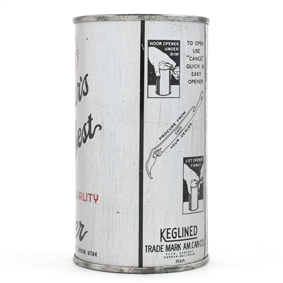 Beckers Best Beer Instructional Flat Top 35-25 USBCOI 97B