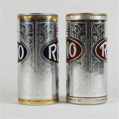 Reno Beer and Light Foil Test Pull Tabs Lot of 2