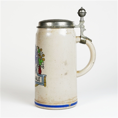 Sterling Ale Rueter Highland Spring Brewery Lidded Stein RARE