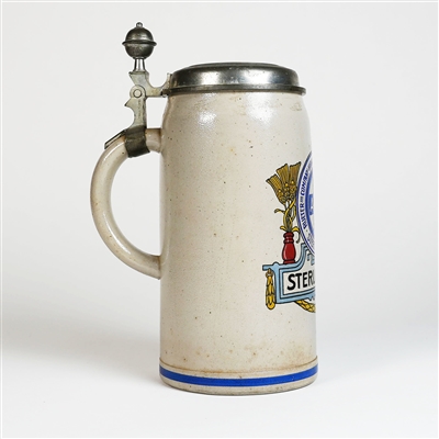 Sterling Ale Rueter Highland Spring Brewery Lidded Stein RARE