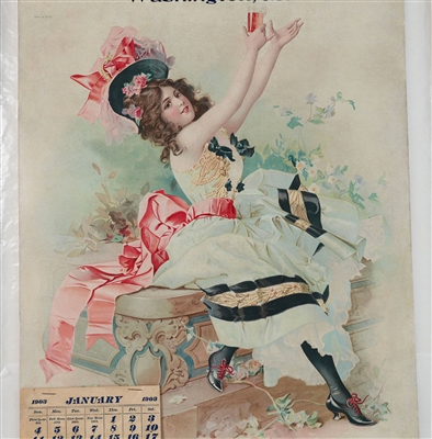 John B. Busch Brewing WASHINGTON MO 1903 Chromolithograph INCREDIBLE