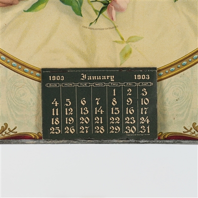 Philadelphia Brewing 1903 Calendar Chromolithograph RARE STUNNING