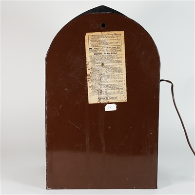 Rainier Motion Telechron Motored Neon Advertising Clock WOW