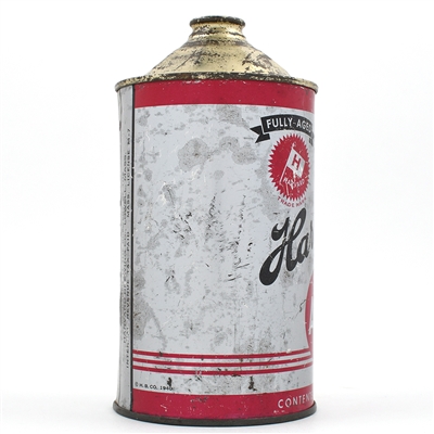 Harvard Ale Quart Cone Top SILVER 211-18 SCARCE