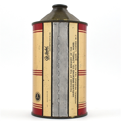 Harvard Beer Quart Cone Top TOUGH CLEAN 212-1