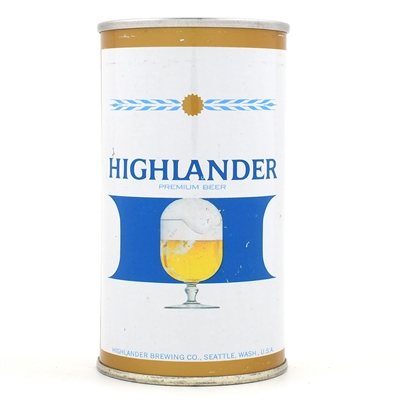 Highlander Beer ZIP Top HIGHLANDER 76-17 SHARP