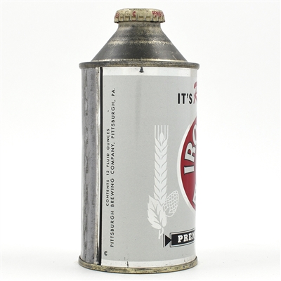 Iron City Beer Cone Top FABULOUS 170-4