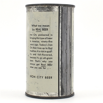 Iron City Beer Flat Top 95 YEARS 85-36