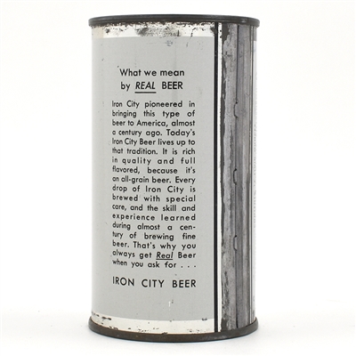 Iron City Beer Flat Top ALMOST A CENTURY 85-37