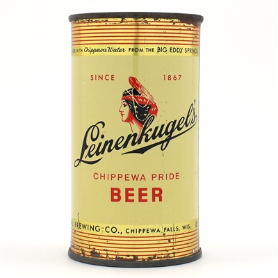 Leinenkugel's Beer Flat Top 91-10 MAIDEN LID