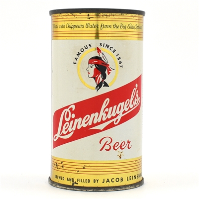 Leinenkugel's Beer Flat Top 91-12 MAIDEN LID CLEAN