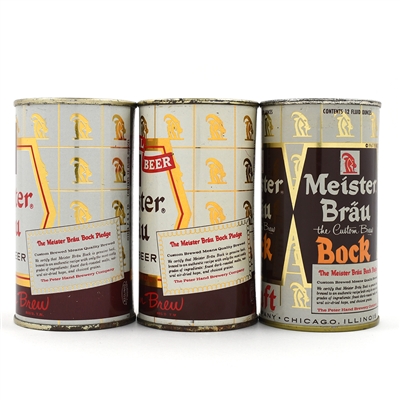 Meister Brau Bock Flat Tops 99-3 99-4 99-8