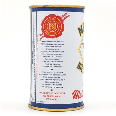 Meteor Export Beer French Flat Top CLEAN