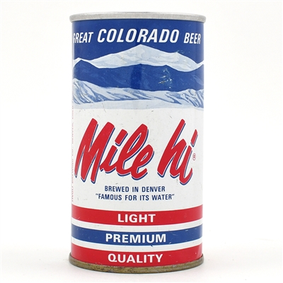 Mile Hi Beer Pull Tab CCC 93-40 CLEAN