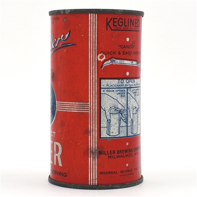 Miller Beer Instructional Flat Top 99-27 USBCOI 529