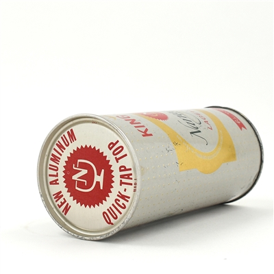 Narragansett Beer 16 Ounce Aluminum Soft Top Flat Top NICE 232-27