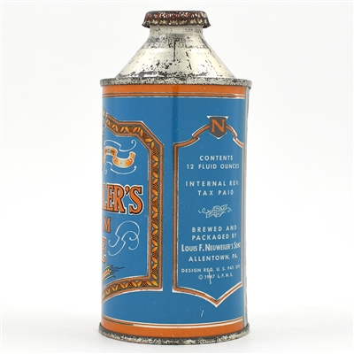 Neuweilers Ale Cone Top 175-11 NEAR MINT