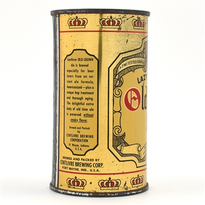 Old Crown Ale Instructional Flat Top NON-IRTP CODE 68A 7 104-39 USBCOI 588