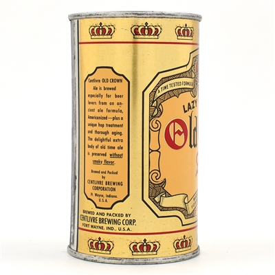 Old Crown Ale Instructional Flat Top NON-IRTP CODE 68A II7 104-39 OI 588 MINTY