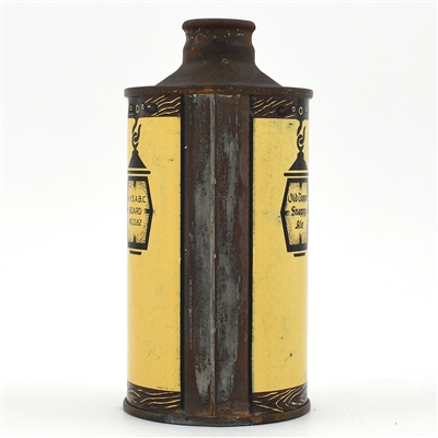 Old Topper Snappy Ale Cone Top WHITE TEXT 178-6